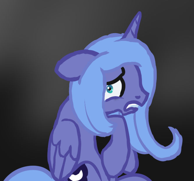 Luna afraid of the dark by Arrkhal on DeviantArt