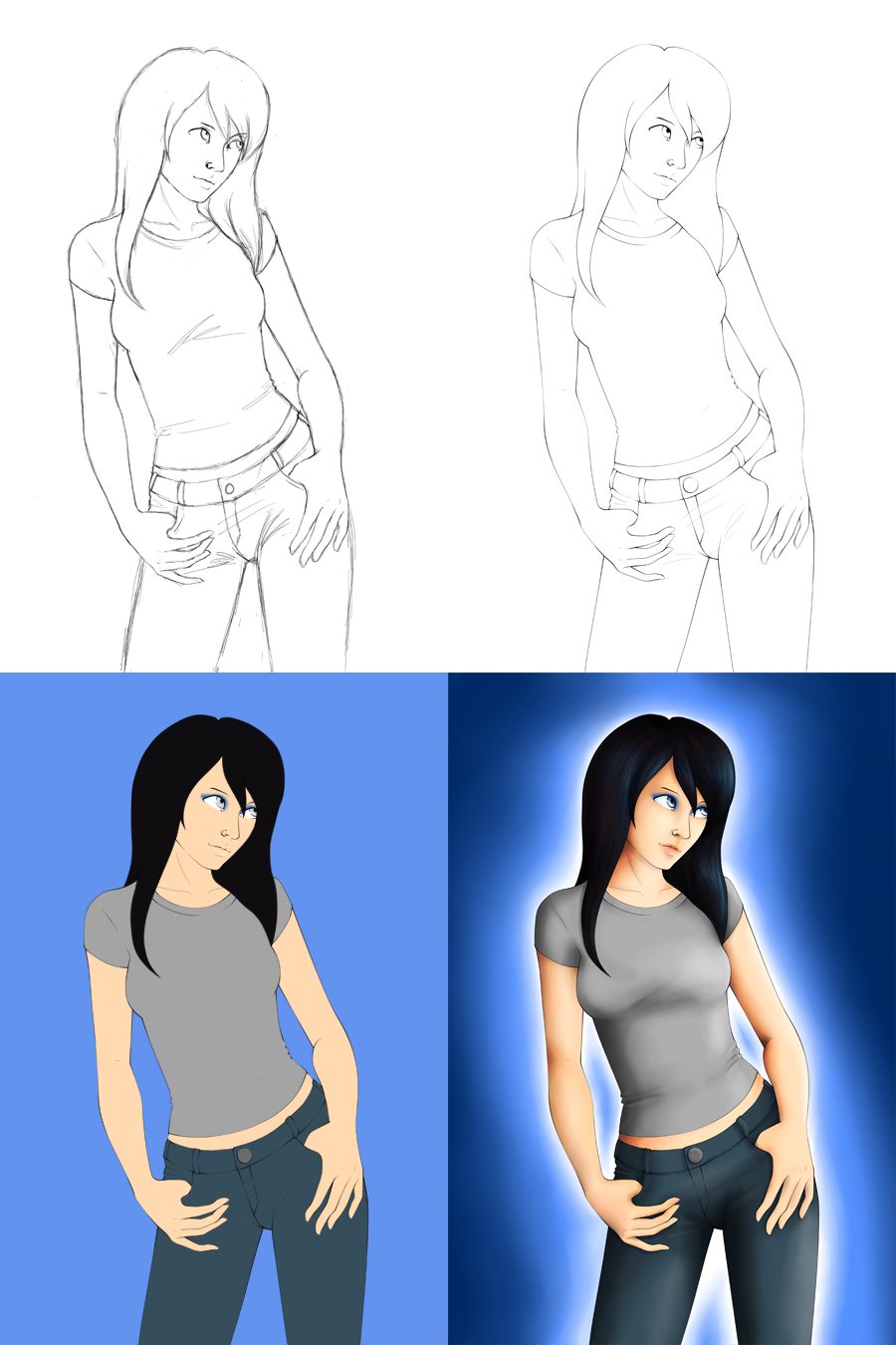 Commission Examples Three Quarter Body By EvaCorvus On DeviantArt commission-examples-three-quarter-body-by-evacorvus-on-deviantart