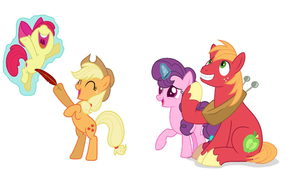 You Ticklish, Applebloom? by Diana173076 on DeviantArt