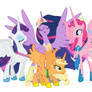 Mane Six As Princesses