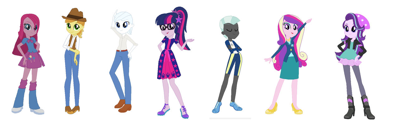 Humane 7 Deviantart Chcau Eqg Humane 7 by Diana173076 on DeviantArt