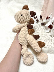 Crocheted dino. Amigurumi