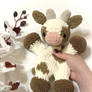 Cute crocheted mini cow