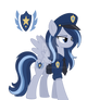 Silver Badge Police Pegasus OC Adoptable - Reserved