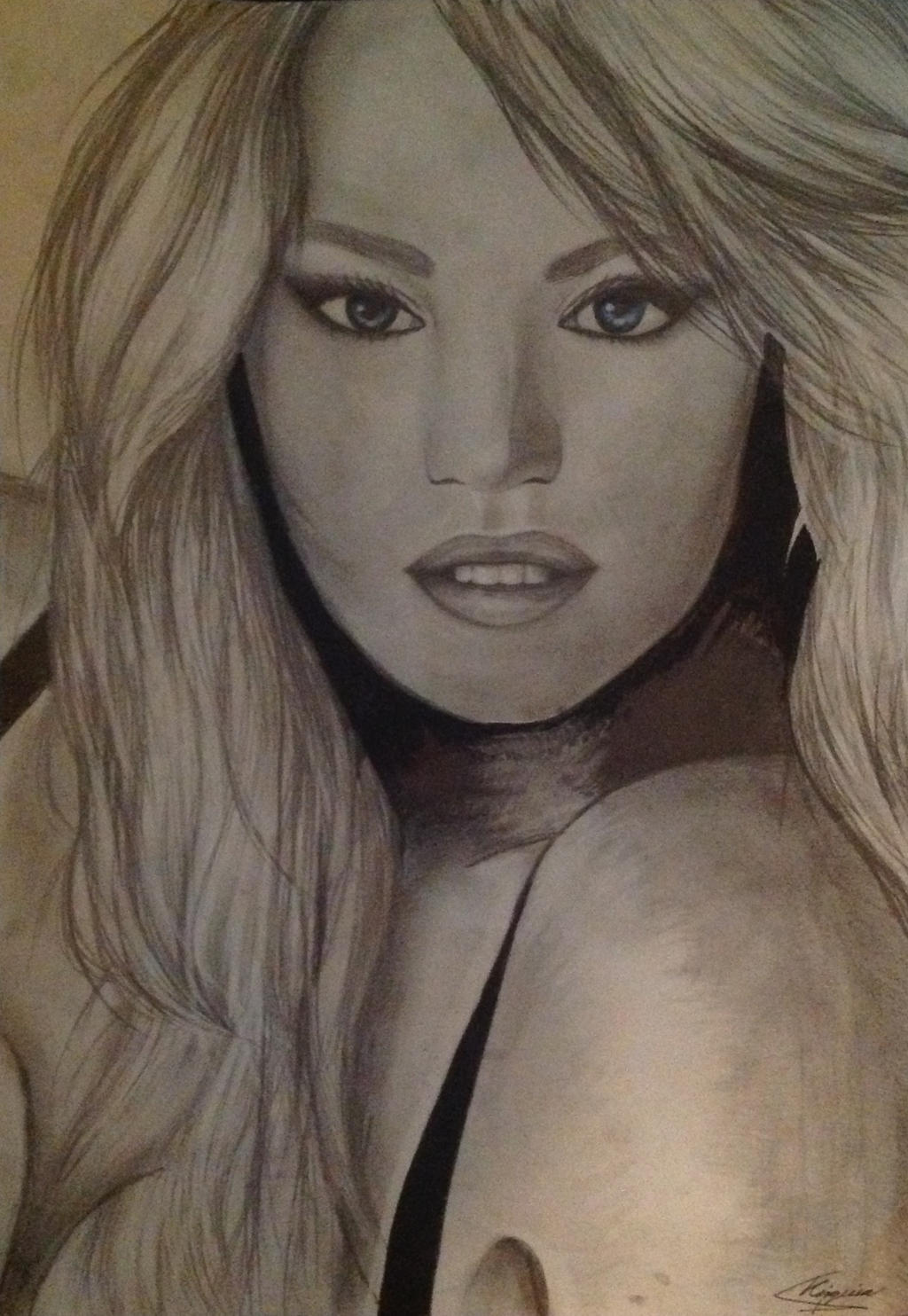 Candice swanapoel sketch by Animereddy on DeviantArt