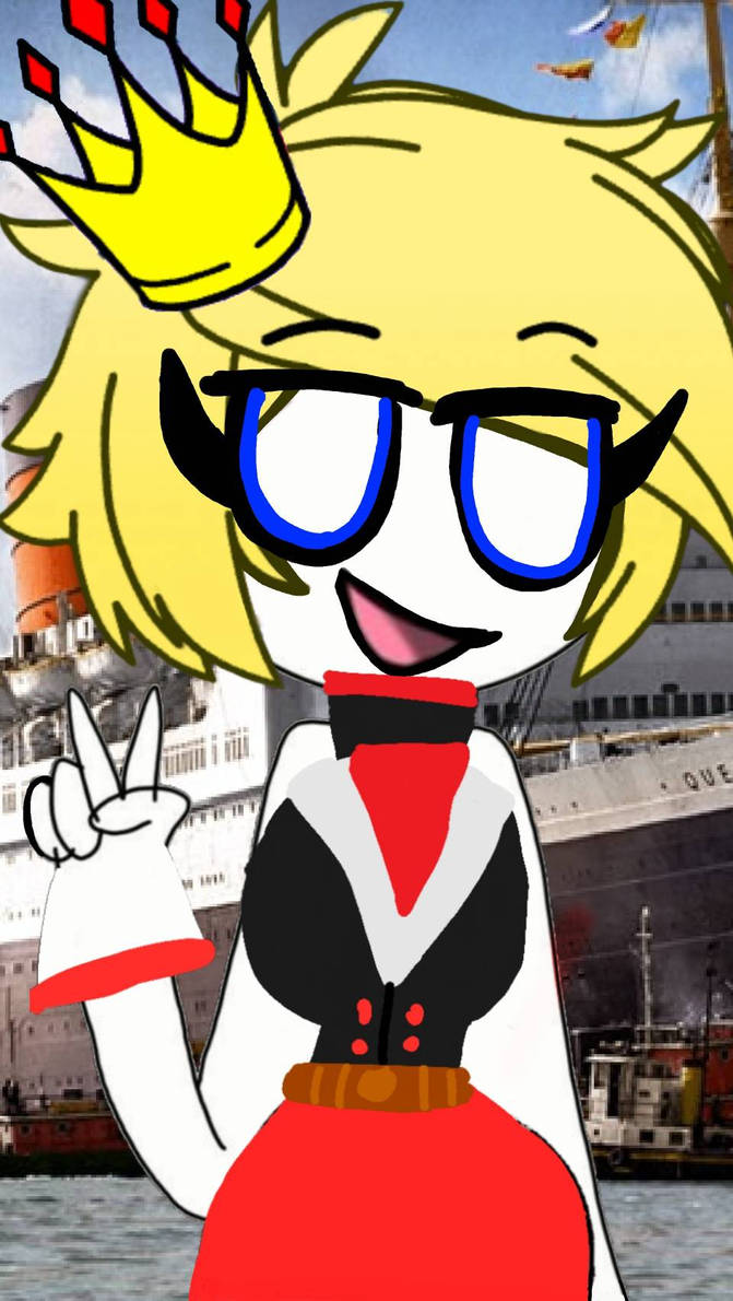 Humanized Rms Freedom RMS queen elizabeth by simon7734 on DeviantArt