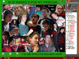 Wall of Friends: Desktop