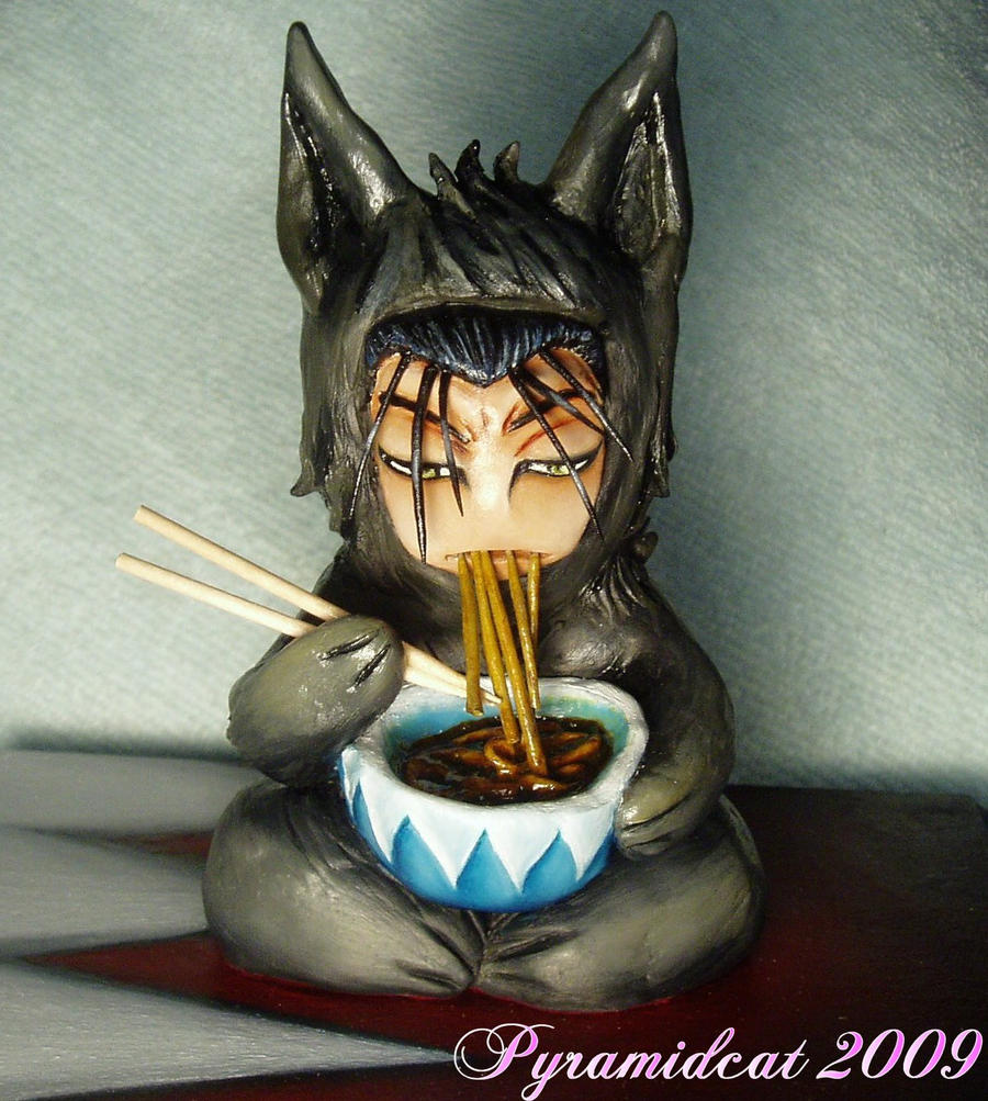 Sd Wolf Saitou Sculpture