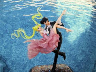 Usagi and Tuxedo Mask Masquerade 2 Resin Kit