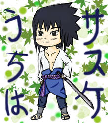 Sasuke chibi sketch