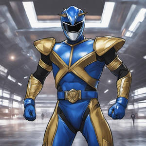 Dimension X Blue Ranger by dbartoche on DeviantArt