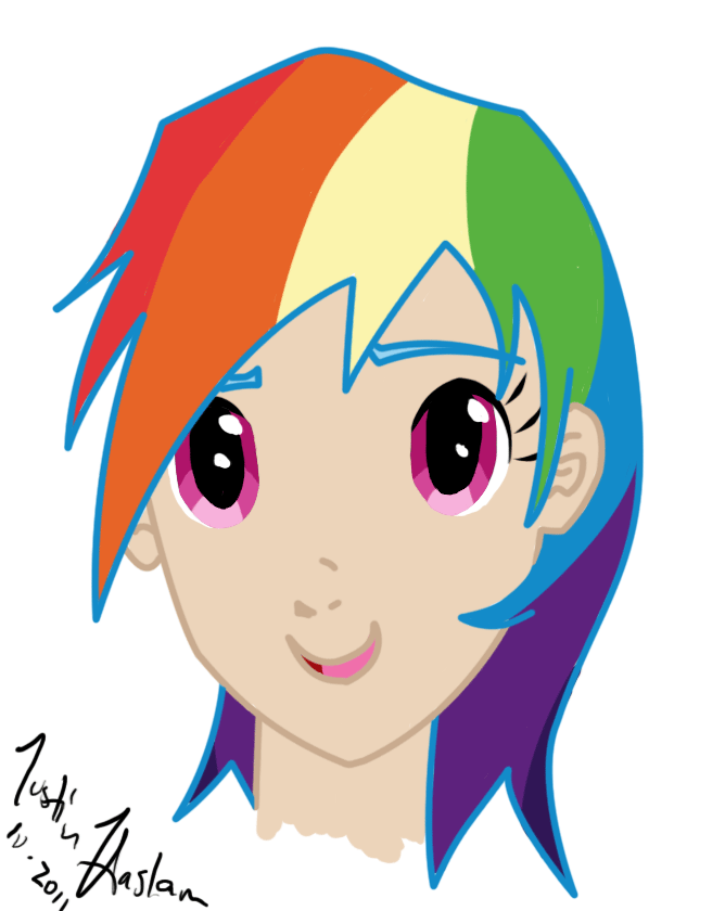 Rainbow Dash - Colored