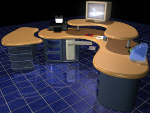 Azure Desk Design