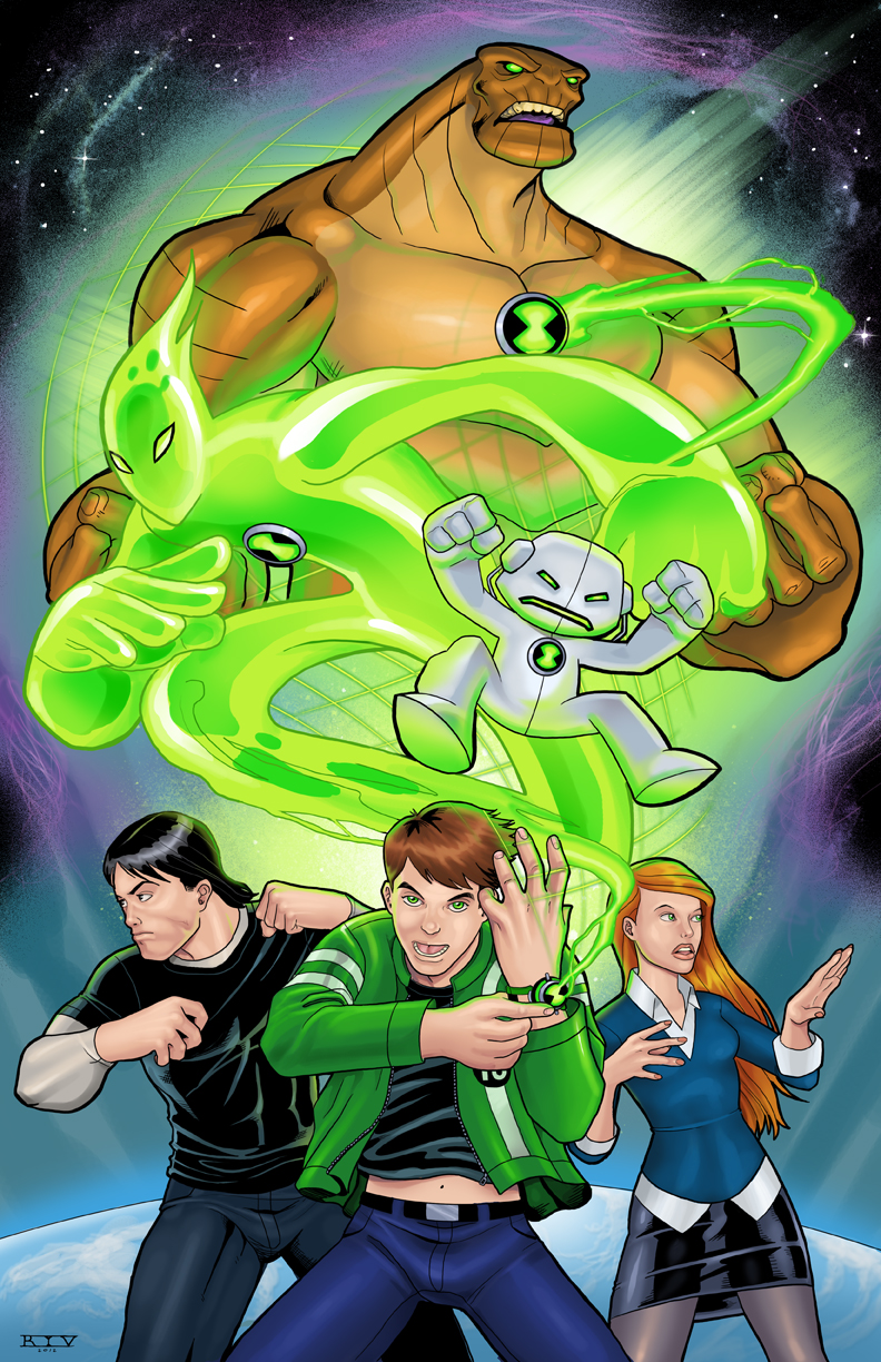 Ben 10: Alien Force Art