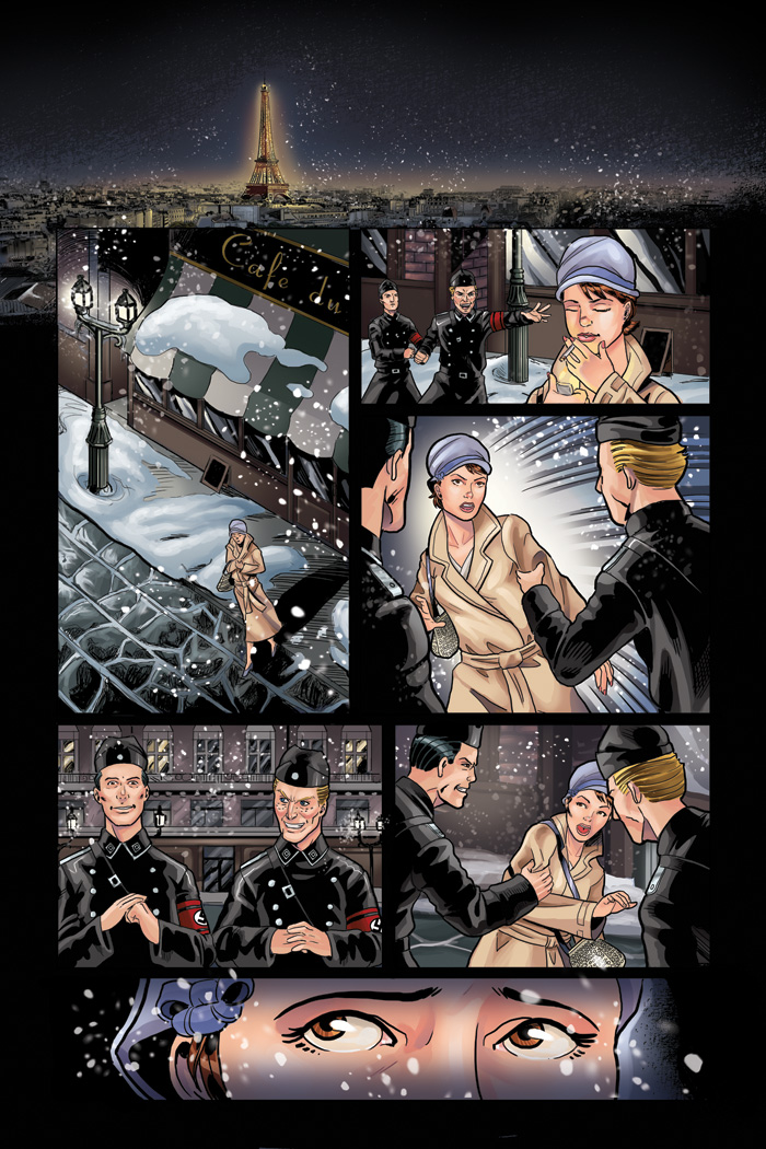 Coven #1 page 6 preview (unlettered)