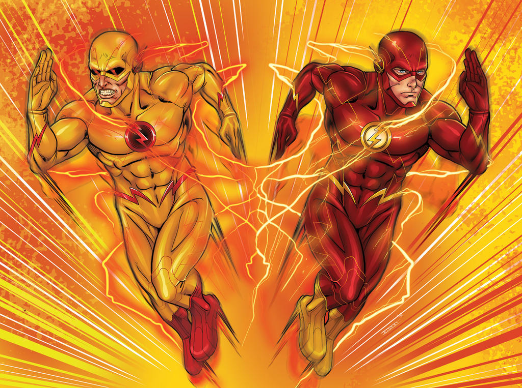 Флеш ш. Барри Аллен и Эобард Тоун. Эобард Тоун DC Comics. Эобард Тоун (Вселенная стрелы).
