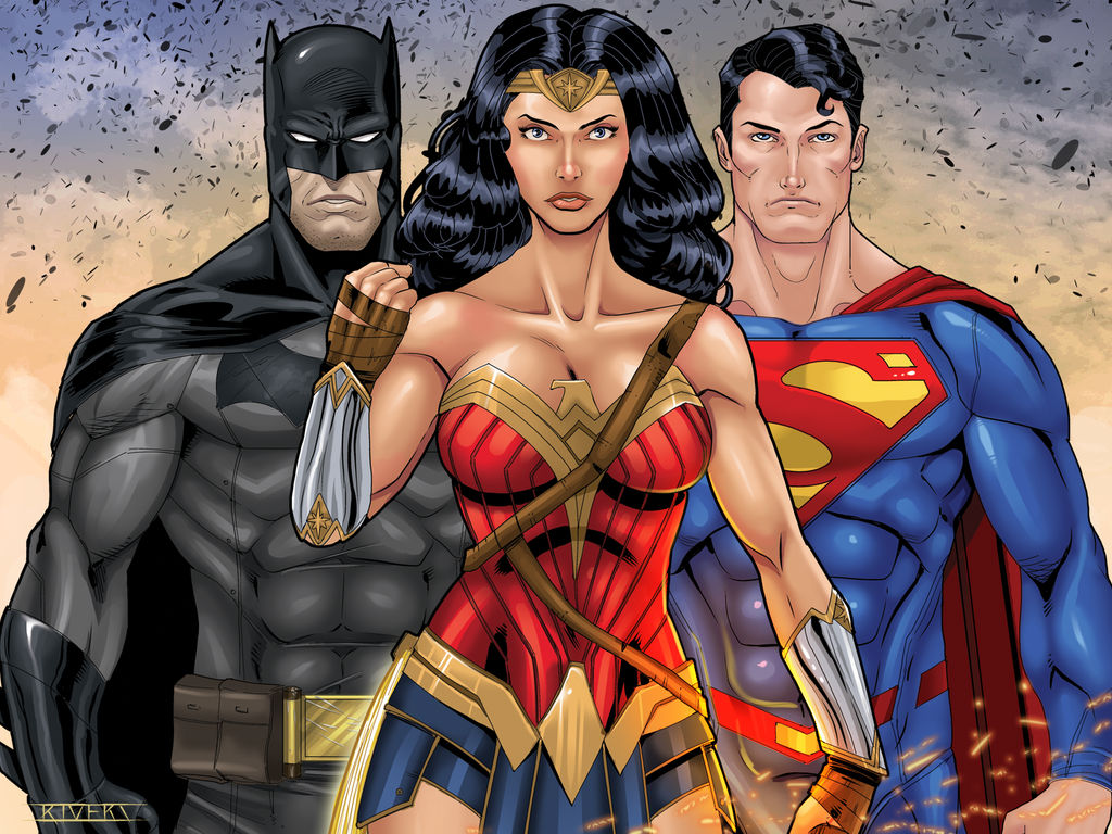 Dc Trinity Character DC's Trinity by RIVOLUTION on DeviantArt