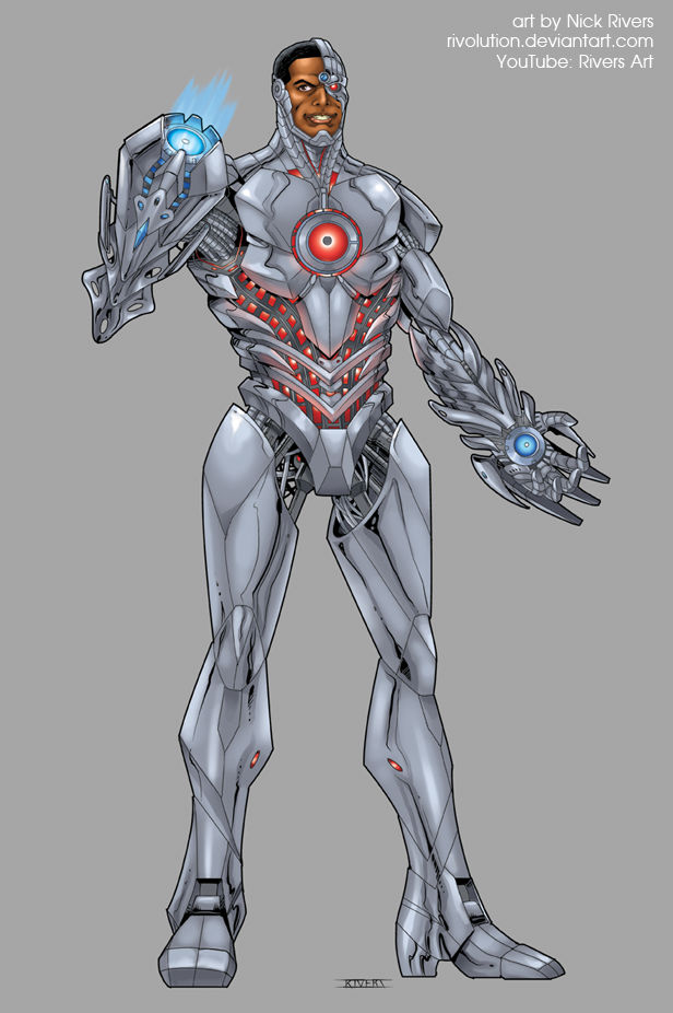 Cyborg by RIVOLUTION on DeviantArt