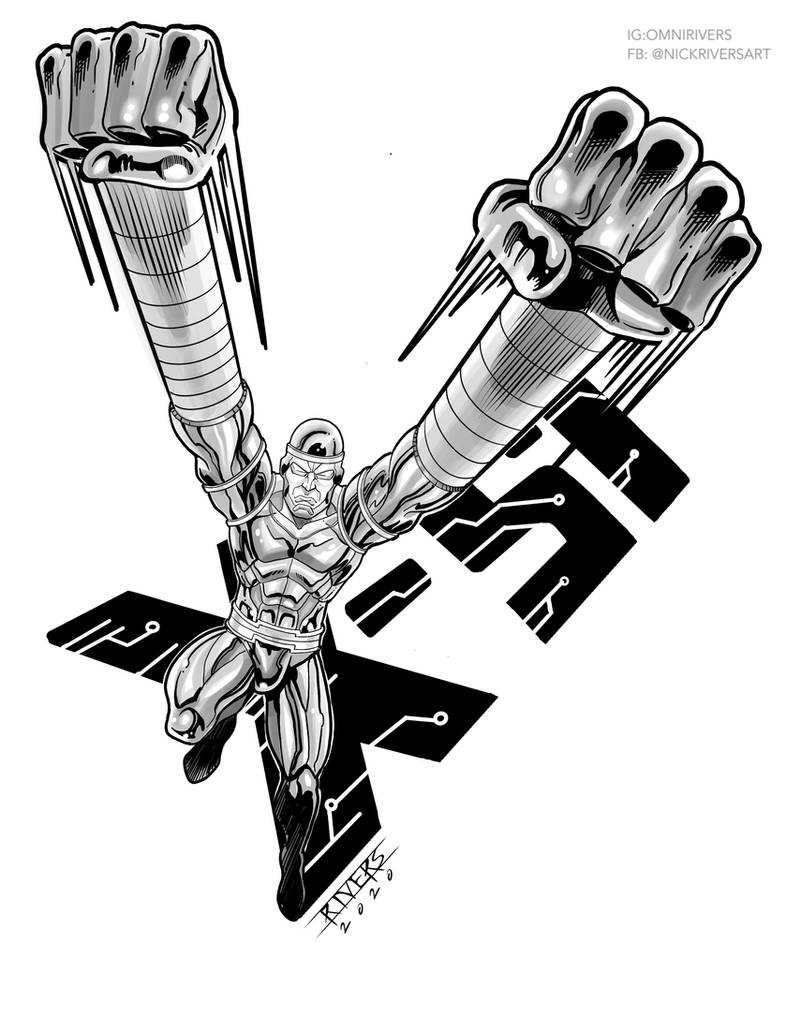 X-51: Machine Man by RIVOLUTION on DeviantArt