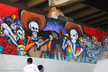 Burnside Skatepark Day of the Dead by worldtravel04