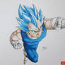 SSJ God SS Vegeta (DBZ: Fukkatsu no F)