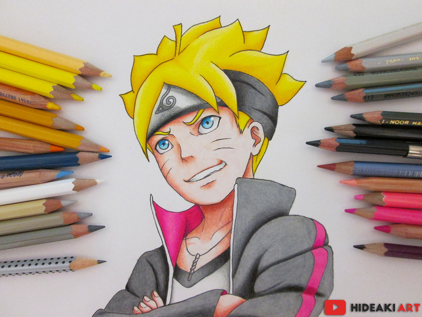 How to Draw Boruto Uzumaki from Naruto