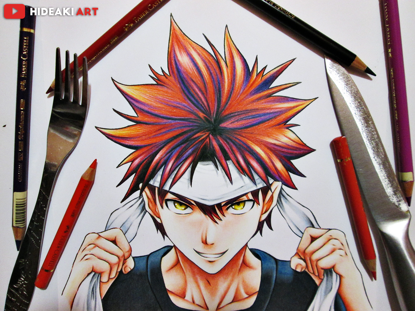 Shokugeki no Souma 47 - Yukihira Souma by chrizod on DeviantArt