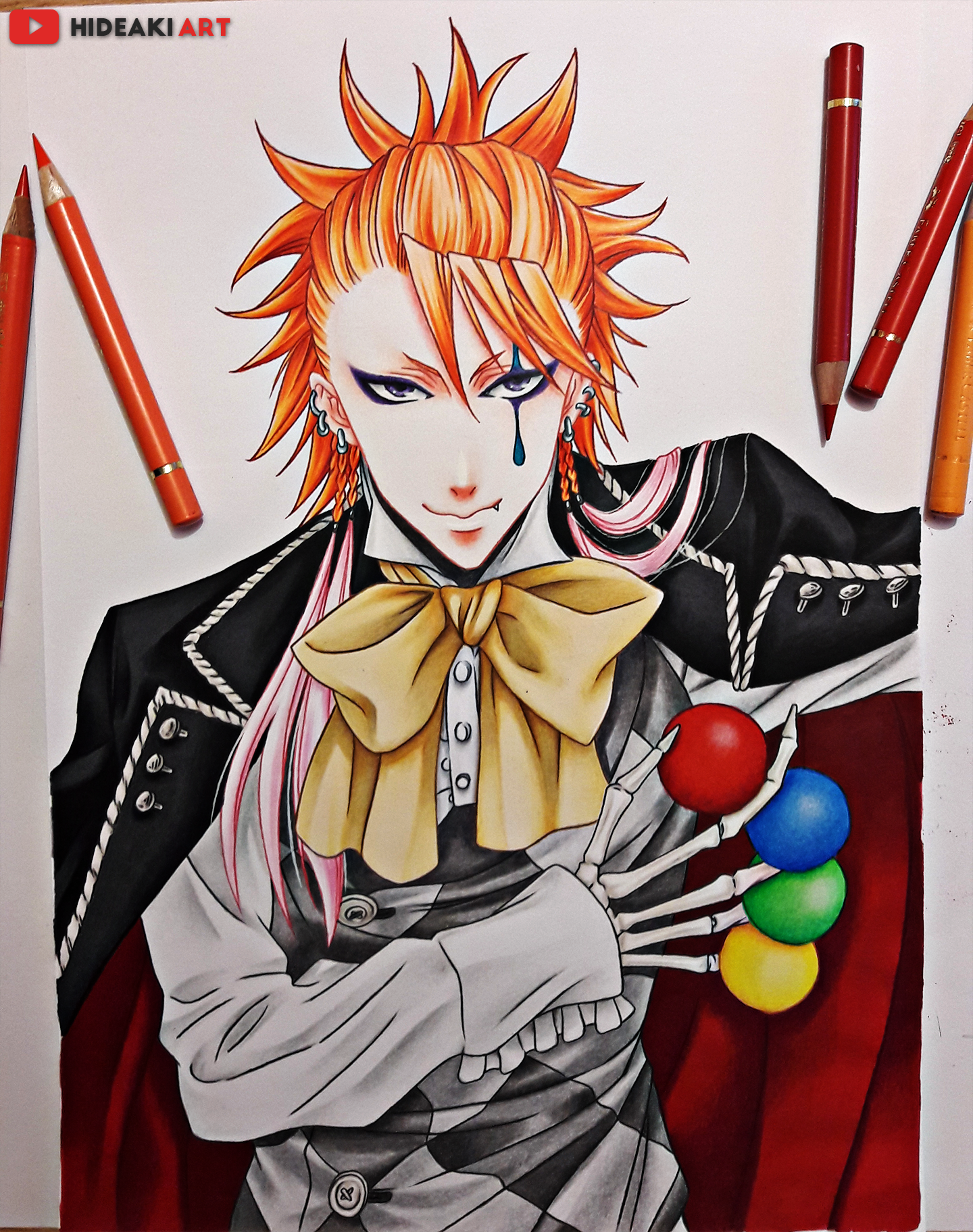 Joker || Black Butler by HideakiArtReal on DeviantArt Joker || Black Butler by HideakiArtReal on DeviantArt