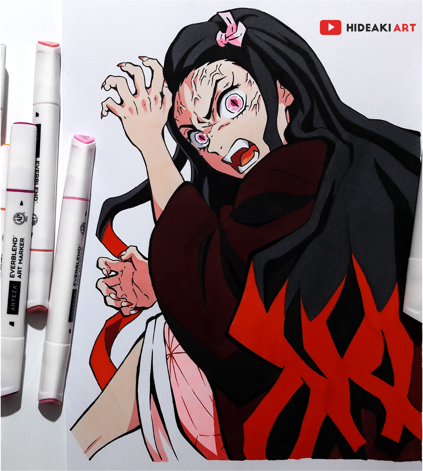 Nezuko Demon Slayer By Hideakiartreal On Deviantart Nezuko Demon Slayer By Hideakiartreal On Deviantart