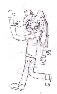 Kristen Rabbit Kristen the Rabbit :uncolored: by JonnyandIke on DeviantArt