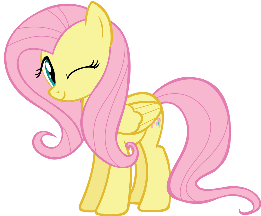 Winking Fluttershy