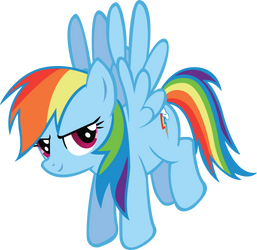 Smug Rainbow Dash