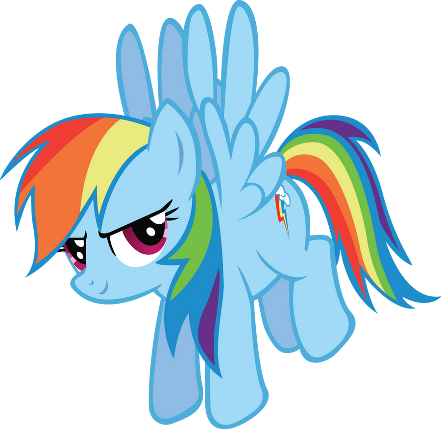 Smug Rainbow Dash