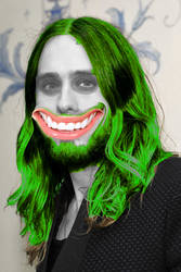 Jared Leto as the Joker from the Batman Series in