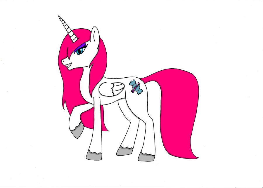 Re-Draw of my friend as a pony