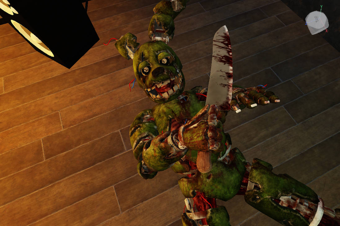 Spring Trap Dbd Back Springtrap DBD by 1266shin on DeviantArt