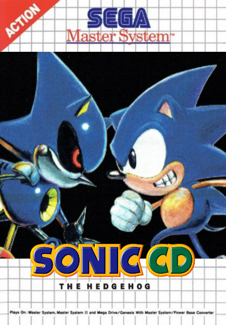 Sonic CD Master System Box Art by creepertoscano on DeviantArt