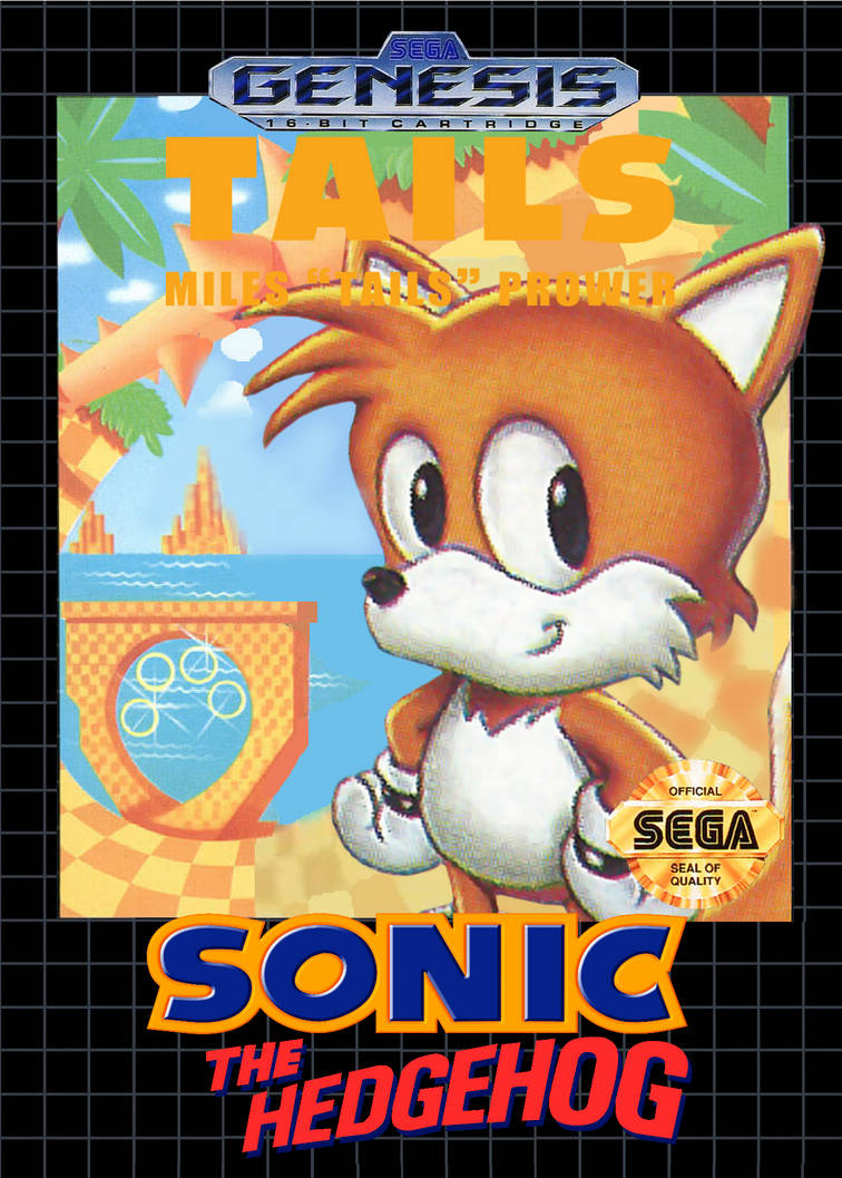 Tails In Sonic 1 Us Box Art by creepertoscano on DeviantArt