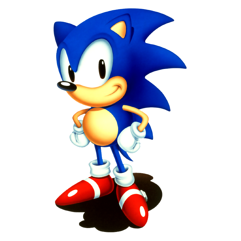 Classic Sonic 2 Render by creepertoscano on DeviantArt