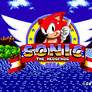 Red Sonic In Sonic 1 Title Screen