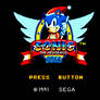 Xmas Sonic 1 Master System Title Screen