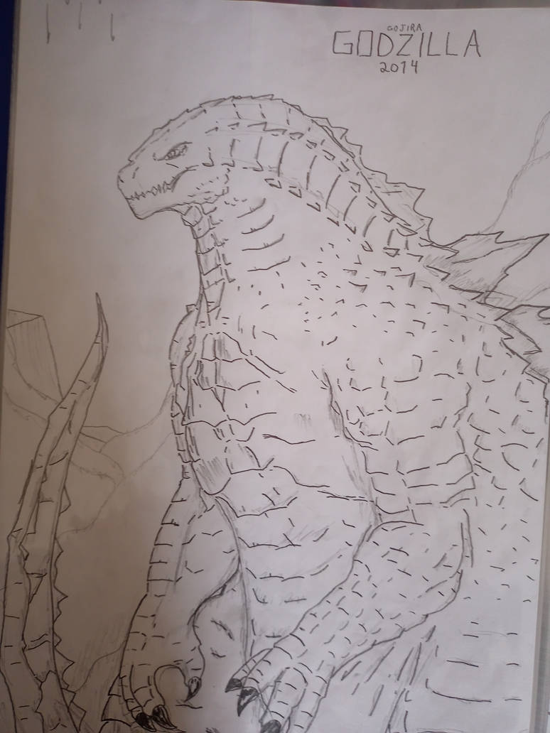 Godzilla (2014) Drawing. by SrShadow5536 on DeviantArt