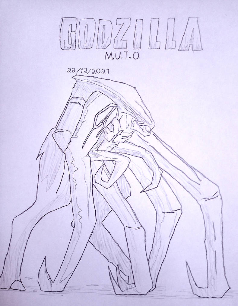 Female M.U.T.O drawing (Godzilla 2014) by SrShadow5536 on ...
