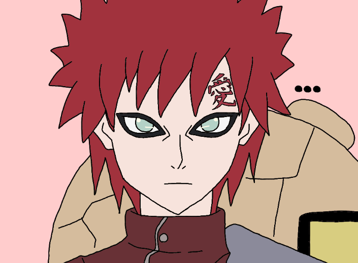 Naruto Shippuuden Fan Art: gaara and naruto