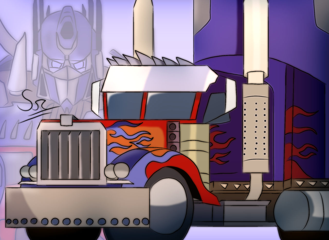 Optimus Prime Truck Mode (Bayverse) by SrShadow5536 on DeviantArt