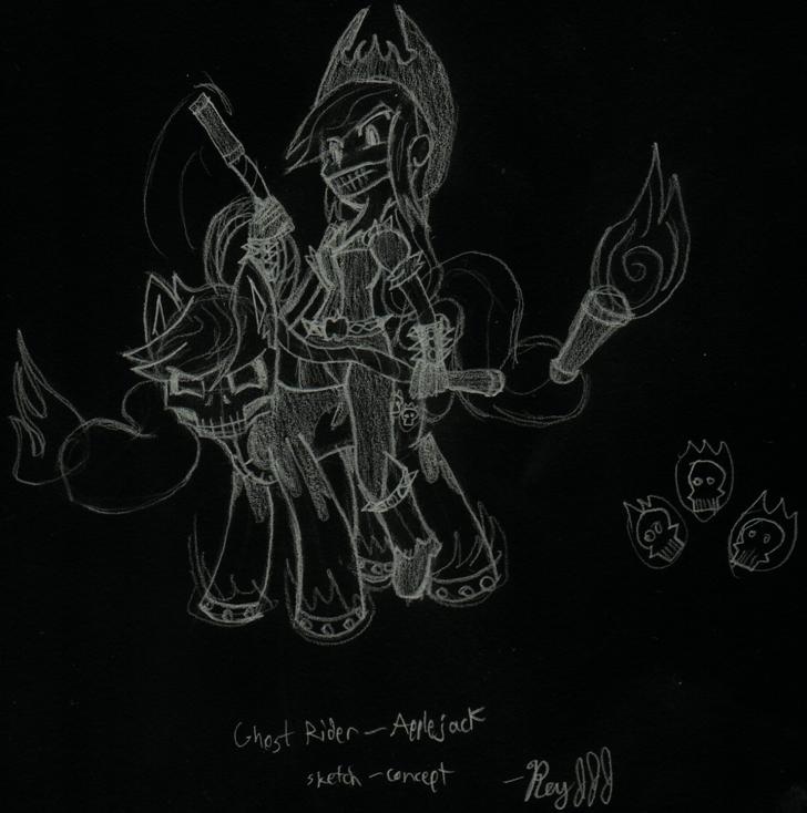 Ghost Rider Applejack