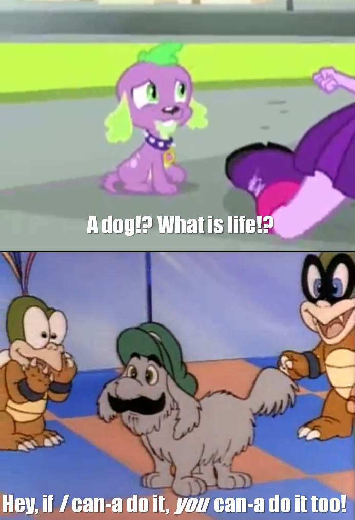 Luigi Had it Ruff, Too