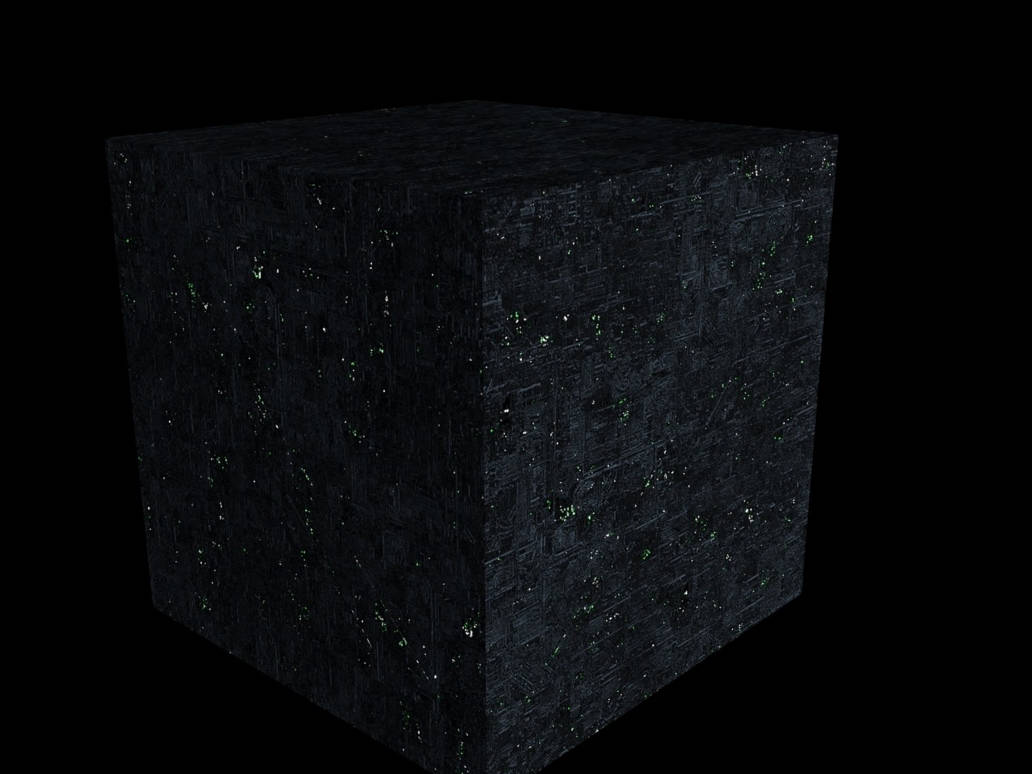 Borg Cube layering by EpytronOmega on DeviantArt