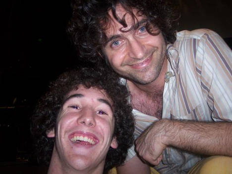 Me and Dweezil Zappa