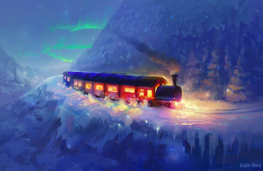 Blobby Express Around the Mountain